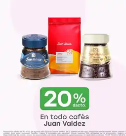 Tottus Juan Valdez En todo cafés oferta