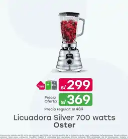Tottus Oster licuadora silver 700 watts oferta