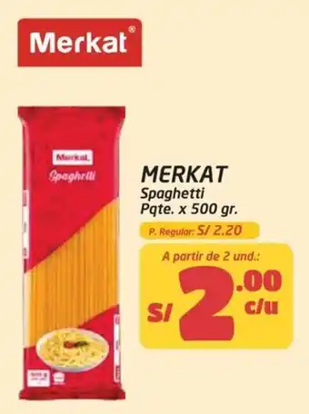 Merkat spaghetti