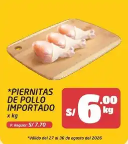 MaxiAhorro Piernitas de pollo importado oferta
