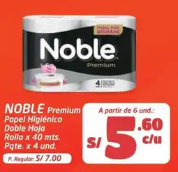 MaxiAhorro Noble Premium Papel Higienico Doble Hoja oferta