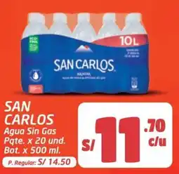 MaxiAhorro San Carlos Agua Sin Gas oferta