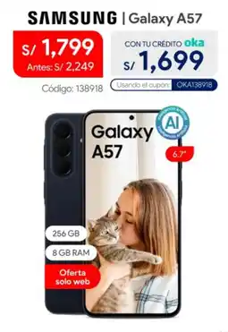 Hiraoka Samsung galaxy a57 oferta