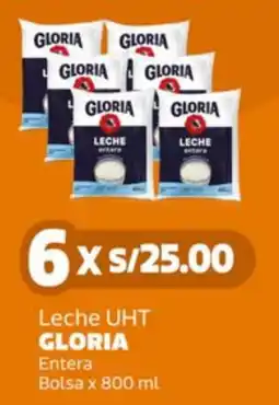 Makro Gloria leche uht entera oferta