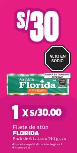 Makro Florida filete de atun oferta