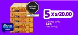 Makro Aro galleta soda oferta