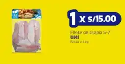 Makro Umi filete de tilapia 5-7 oferta