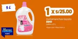 Makro Aro quitamanchas liquido blanca oferta