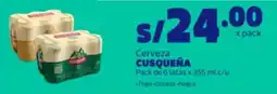 Makro Cusqueña Cerveza oferta