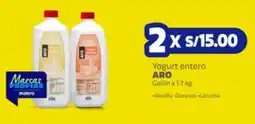 Makro Aro Yogurt entero oferta