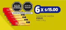 Makro Field galleta de vainilla oferta