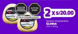 Makro Queso mozzarella GLORIA oferta