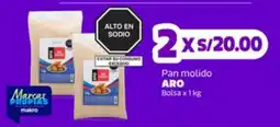 Makro Aro pan molido oferta