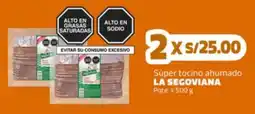 Makro La Segoviana súper tocino ahumado oferta