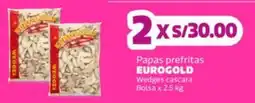 Makro Eurogold papas prefritas wedges cascara oferta