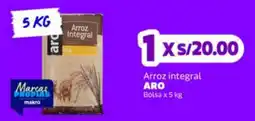 Makro Aro arroz integral oferta
