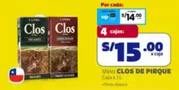 Makro Clos vino de pirque oferta