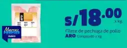 Makro Aro filete de pechuga de pollo oferta
