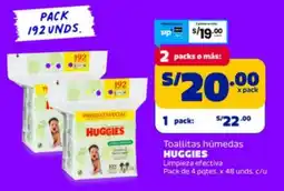 Makro Huggies toallitas húmedas oferta