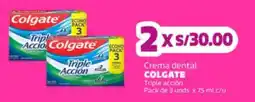Makro Colgate crema dental triple acción oferta