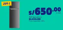 Makro Refrigeradora Blackline oferta