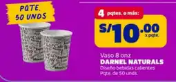Makro Darnel Naturals vaso 8 onz oferta