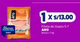 Makro Aro filete de tilapia oferta