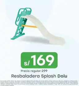 Tottus Resbaladera Splash Dolu oferta