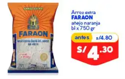 Mass Faraon arroz extra añejo naranja oferta