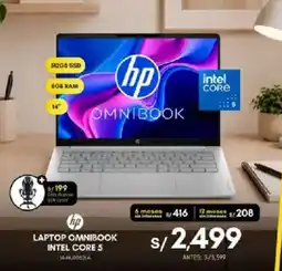 La Curacao Hp laptop omnibook intel core 5 oferta
