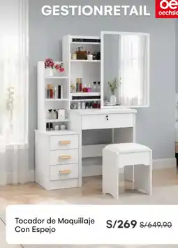 Oechsle Oechsle Tocador de Maquillaje Con Espejo oferta