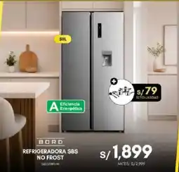 La Curacao Bord refrigeradora sbs no frost oferta