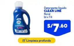 Mass Clean Line detergente liquido floral oferta