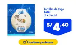 Mass Suli tortillas de trigo oferta