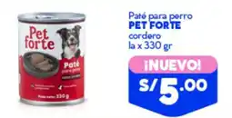 Mass Pet forte paté para perro cordero oferta