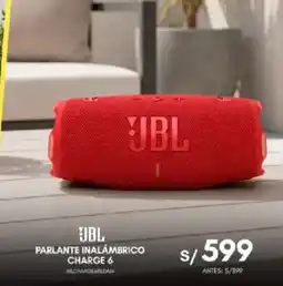 La Curacao JBL parlante inalámbrico charge 6 oferta