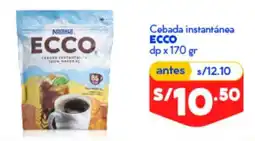 Mass Nestlé Ecco cebada instantánea oferta