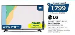 El Gallo Más Gallo LG smart tv uhd 4k 55" oferta