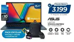 El Gallo Más Gallo Asus laptop x1504va-bq788w oferta