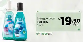 Tottus Enjuague Bucal Tottus 1L oferta