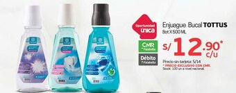 Tottus Enjuague Bucal Tottus 500ml oferta