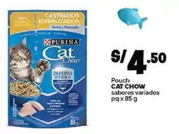 Plaza Vea Purina cat chow oferta
