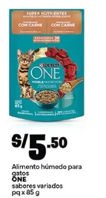 Purina One alimento húmedo para gatos