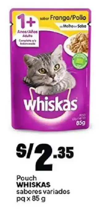 Whiskas pouch sabores variados