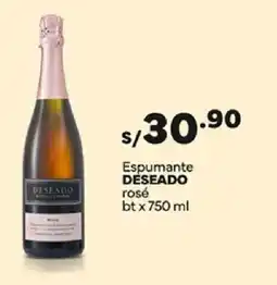 Plaza Vea Deseado espumante rosé oferta