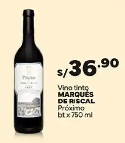 Plaza Vea Marques de Riscal Próximo oferta
