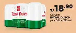 Plaza Vea Royal Dutch premium lager oferta