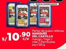 Plaza Vea Marqués del Castillo perlas de queso rellenas oferta