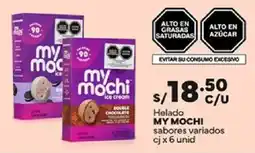Plaza Vea My Mochi helado sabor variado oferta