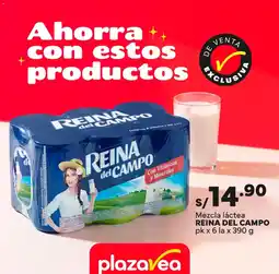 Plaza Vea Reina del Campo mezcla láctea oferta